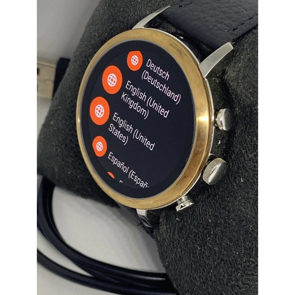 Fossil Gen 4 Authentic Digital Dial Smart Watch Custom Band FTW6016 AB625